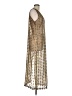 Dotti Metallic Silver Cocktail Dress Size M (estimated) - photo 4