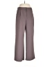 DKNY 100% Polyester Solid Gray Dress Pants Size 10 - photo 1