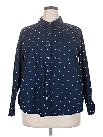 Style&Co Long Sleeve Button-Down Shirt (view 1)