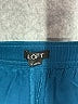 Ann Taylor LOFT 100% Rayon Solid Teal Shorts Size S - photo 3