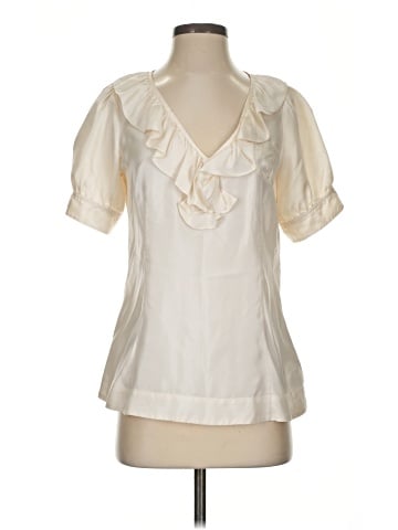 Banana Republic Short Sleeve Silk Top (view 1)