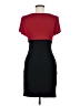 En Focus Studio Color Block Red Cocktail Dress Size 6 - photo 2