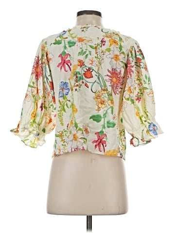 Laura Ashley 3/4 Sleeve Blouse (view 2)