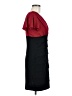 En Focus Studio Color Block Red Cocktail Dress Size 6 - photo 4