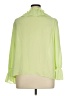 Counterparts 100% Polyester Green 3/4 Sleeve Blouse Size XL - photo 2