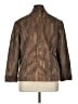 Chico's Chevron-herringbone Brown Jacket Size XL (3) - photo 2