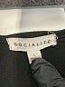 Socialite Solid Black Jumpsuit Size L - photo 4