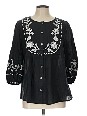 Style&Co 3/4 Sleeve Blouse (view 1)