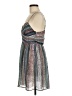 Staring at Stars 100% Polyester Metallic Silver Cocktail Dress Size 8 - photo 5