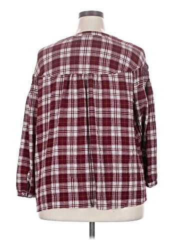 Lane Bryant 3/4 Sleeve Blouse (view 2)