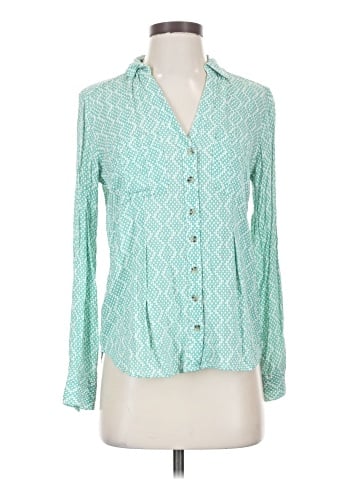 Maeve by Anthropologie Long Sleeve Blouse (view 1)