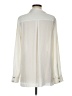 Calvin Klein 100% Polyester Ivory Long Sleeve Blouse Size M - photo 2