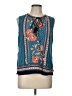 Daniel Rainn 100% Rayon Teal Sleeveless Blouse Size L - photo 1