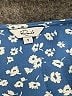 Rails 100% Rayon Blue 3/4 Sleeve Blouse Size S - photo 7