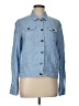 Michael Stars 100% Linen Solid Blue Long Sleeve Button-Down Shirt Size Lg (2) - photo 1