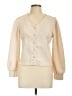 DAZY 100% Polyester Ivory Long Sleeve Blouse Size L - photo 1