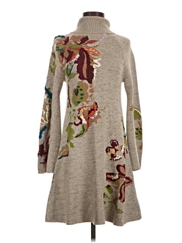 Knitted & Knotted Casual Dress (view 1)