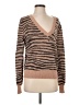 Joie Animal Print Brown Pullover Sweater Size S - photo 1