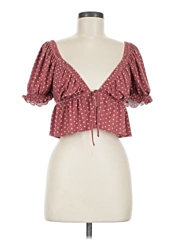 Urban Outfitters Short Sleeve Blouse (view 1)