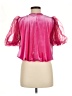 Maeve Pink Short Sleeve Blouse Size M - photo 2