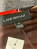 Lane Bryant 100% Polyester Brown Long Sleeve Blouse Size 18 - photo 7