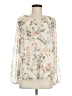 Daniel Rainn Ivory Long Sleeve Blouse Size M - photo 1