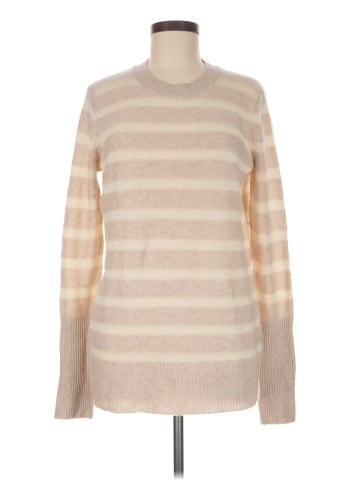 White + Warren Cashmere Pullover Sweater (view 1)