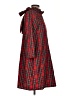 shopthemint.com 100% Polyester Plaid Red Casual Dress Size S - photo 4