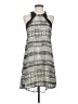 GB 100% Polyester Graphic Gray Cocktail Dress Size S - photo 1