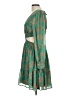 Shein 100% Polyester Paisley Green Cocktail Dress Size L - photo 5