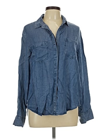 Velvet Heart Long Sleeve Button-Down Shirt (view 1)