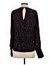 Gerard Darel 100% Silk Black Long Sleeve Silk Top Size 4 (36) - photo 2