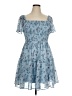 Rewind 100% Polyester Blue Casual Dress Size XL - photo 1