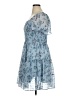 Rewind 100% Polyester Blue Casual Dress Size XL - photo 5