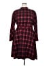 ELOQUII Plaid Red Casual Dress Size 20 Plus - photo 1