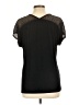 Tart Black Short Sleeve Blouse Size L - photo 2