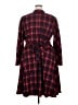 ELOQUII Plaid Red Casual Dress Size 20 Plus - photo 2
