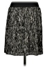 Stella & Dot 100% Polyester Metallic Silver Casual Skirt Size XS - photo 2