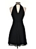 Express 100% Polyester Solid Black Cocktail Dress Size 0 - photo 2