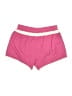 Athleta 100% Polyester Hearts Pink Athletic Shorts Size S - photo 2