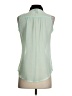 Fun & Flirt 100% Polyester Green Sleeveless Blouse Size S (estimated) - photo 2