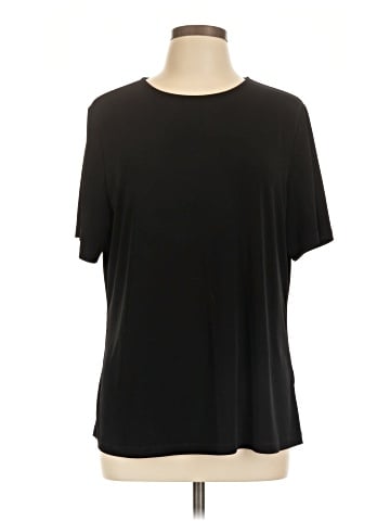 Susan Graver Short Sleeve Top (view 1)