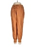 Gap Solid Brown Linen Pants Size M - photo 1