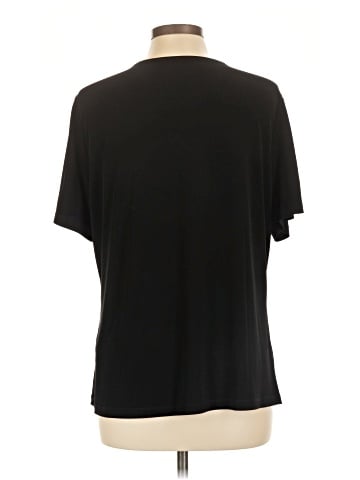 Susan Graver Short Sleeve Top (view 2)