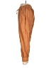 Gap Solid Brown Linen Pants Size M - photo 5