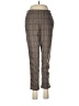 Babaton Tweed Brown Wool Pants Size 6 - photo 1