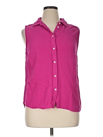 J.Crew Factory Store Sleeveless T-Shirt (view 1)