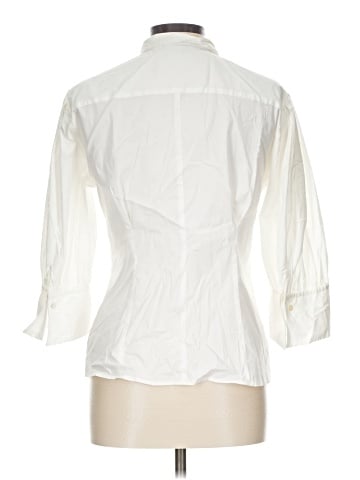 Anne Klein 3/4 Sleeve Button-Down Shirt (view 2)