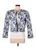 Assorted Brands 100% Cotton Print Blue Blazer Size M - photo 1