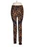Mono b Print Orange Leggings Size L - photo 1